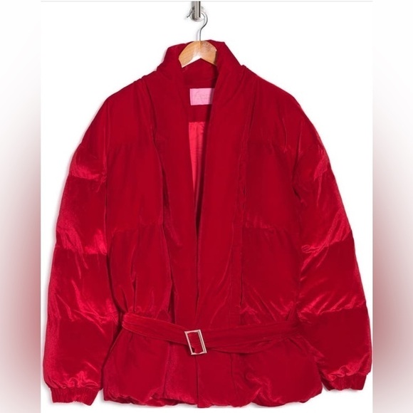 GORGEOUS Azalea Wang puffer coat size 3x. Red, NWT - Picture 1 of 10
